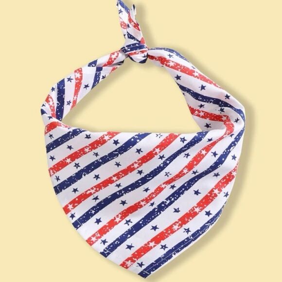 Start & Stripes Pet Bandanas - Picture 1 of 4